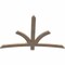 Ekena Millwork Davenport Smooth Timber Gable Bracket, Douglas Fir, 60"W x 40"H x 1 1/2"D x 3 1/2"F, 16/12 Pitch GBW060X40X0204DAV00SDF - alternate 3